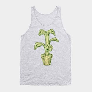 Poking Plant Tank Top